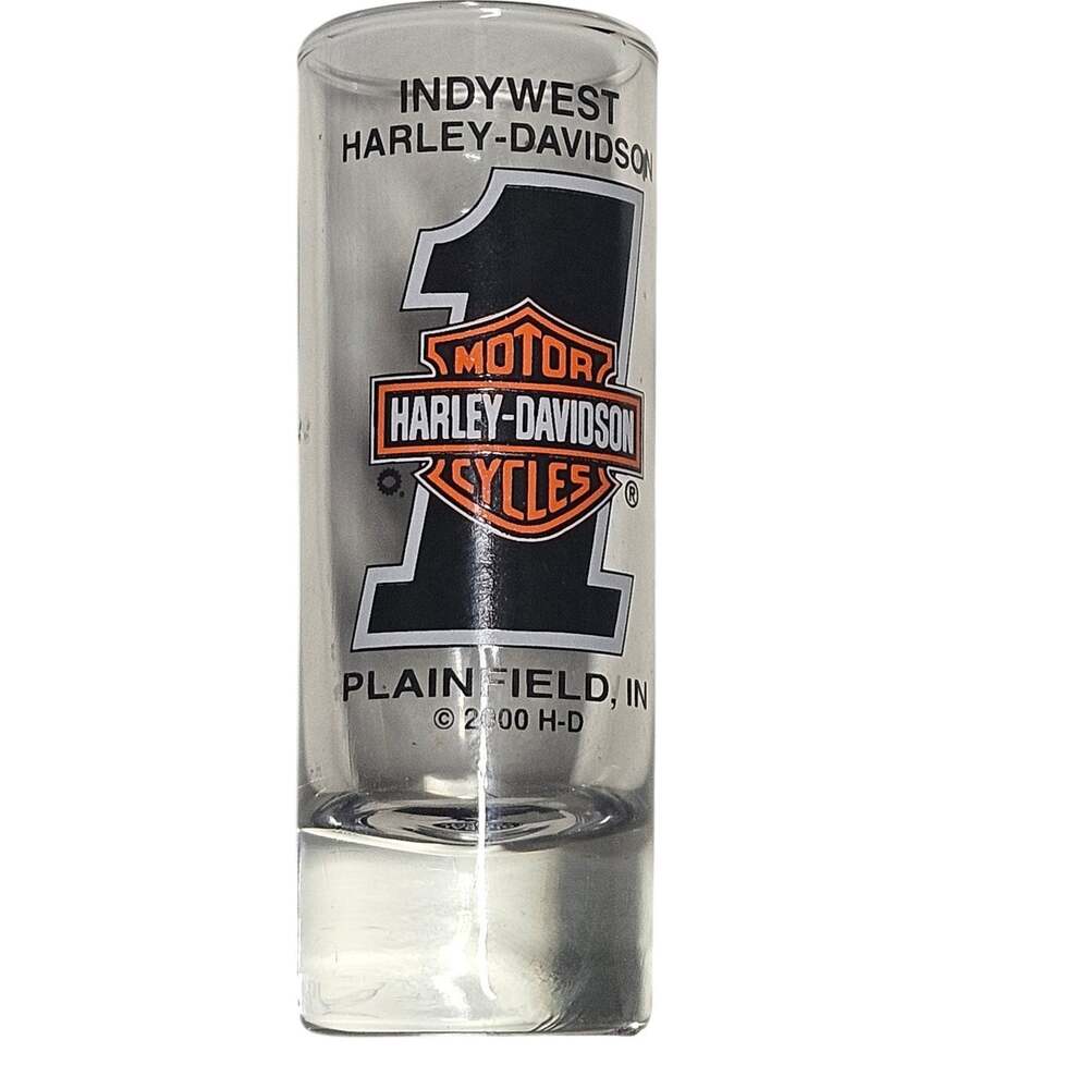 Harley Davidson Plainfield IN Shot Glass
